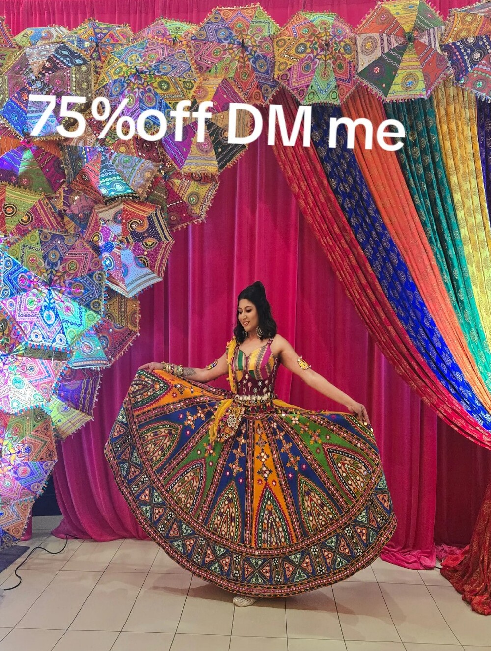 Navratri Chaniya Choli - Vibrant Multi-Color